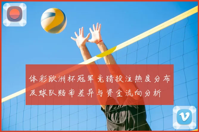 体彩欧洲杯冠军竞猜投注热度分布及球队赔率差异与资金流向分析