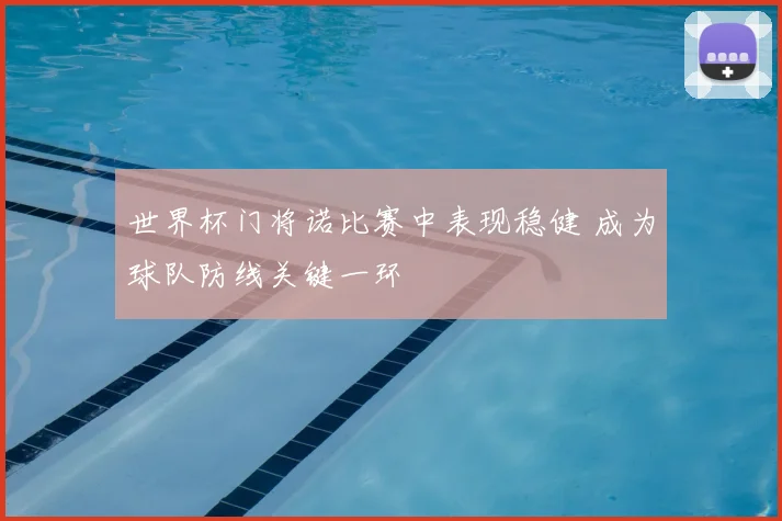 世界杯门将诺比赛中表现稳健 成为球队防线关键一环
