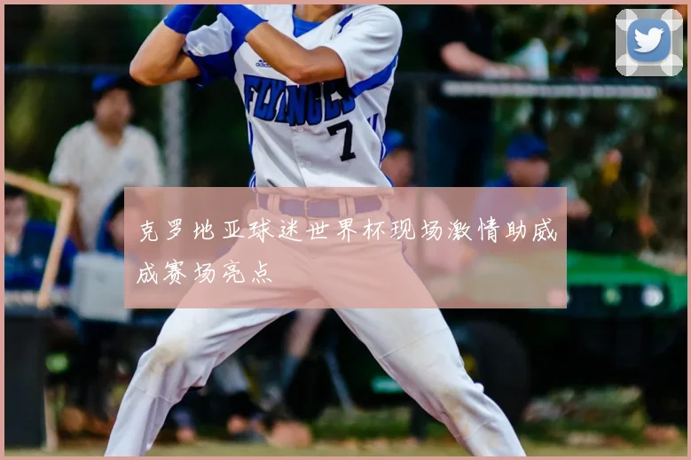 克罗地亚球迷世界杯现场激情助威成赛场亮点